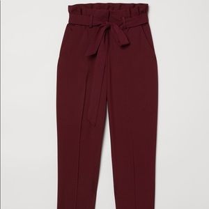 NWOT Paperbag waist dress pants